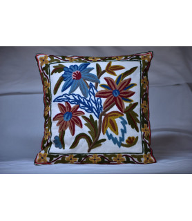Hand-Embroidered Cushion cover